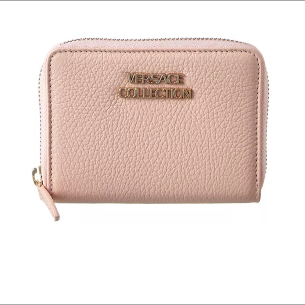 Versace Collection Pink Small Wallet NWOT